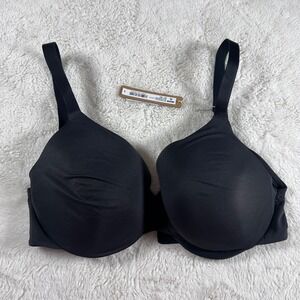 SKIMS Smoothing Intimates Full Coverage Lightly Lined Bra Onyx Black 32DDD NEW